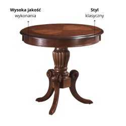 ŁAWA NEVADA D CIEMNY ORZECH FI 60