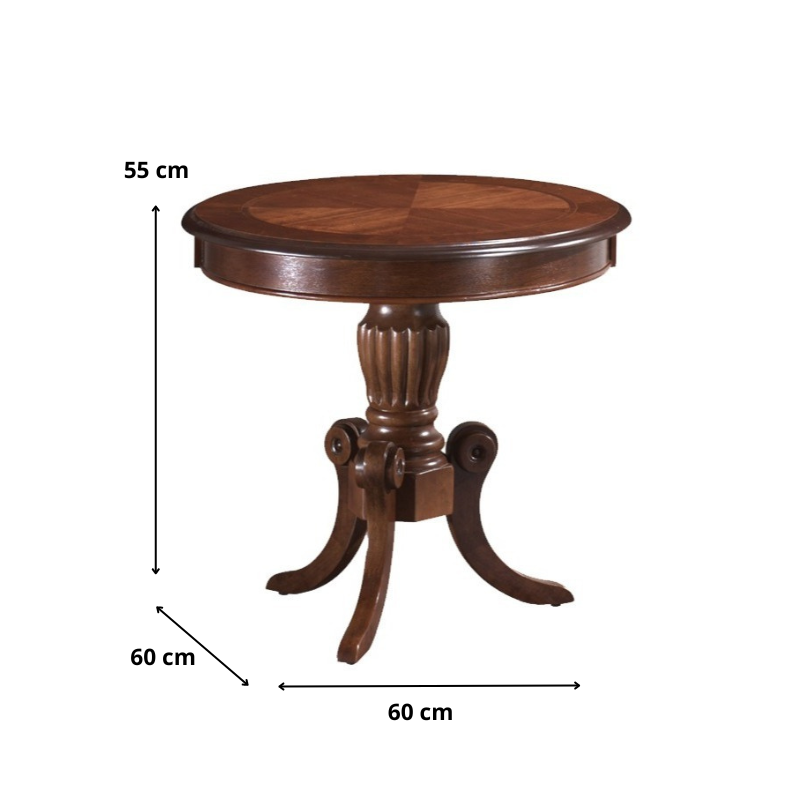 ŁAWA NEVADA D CIEMNY ORZECH FI 60