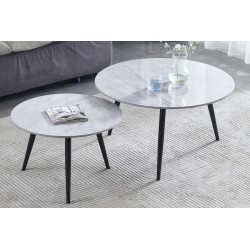 ŁAWA KORA C SZARY FI80 FI60/ CZARNY MAT ZESTAW