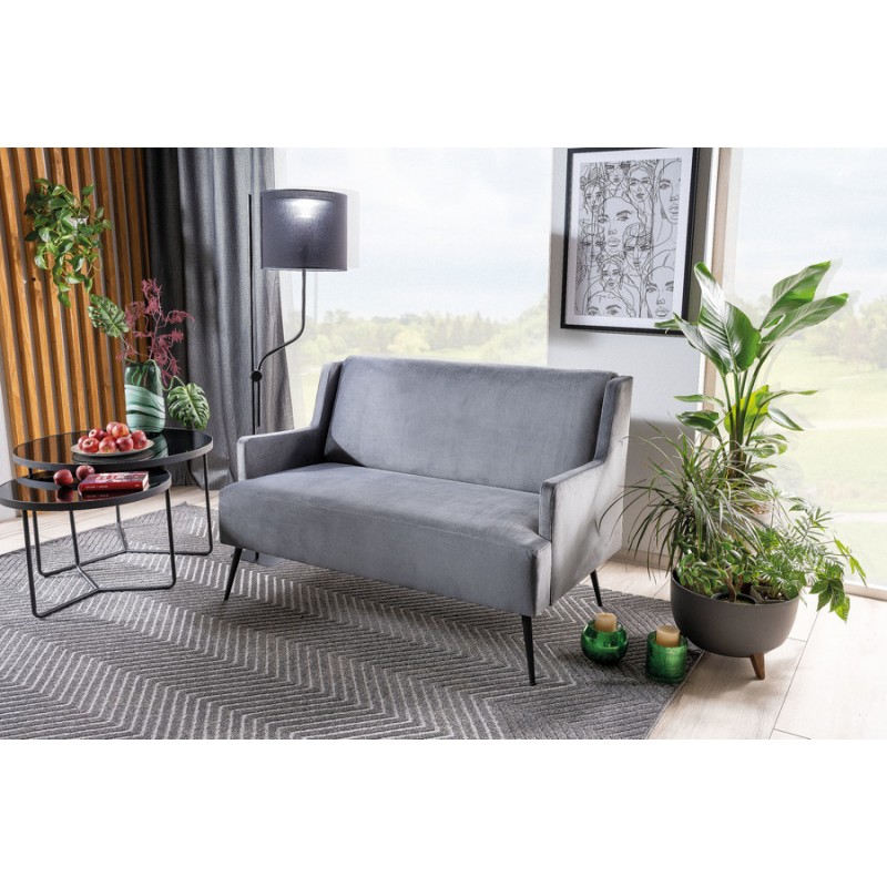 ŁAWA ITALIA CZARNY / CZARNY (ZESTAW)