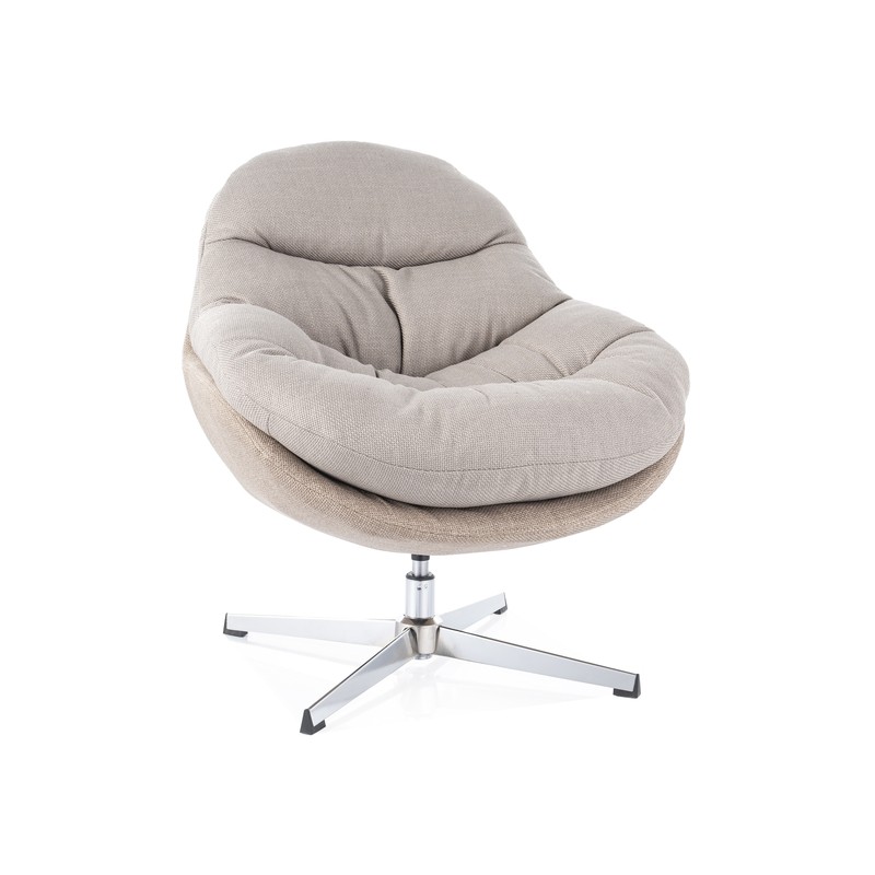 FOTEL PEGGIE SZARY TAP.234/BEŻ TAP.235 FOTEL PEGGIE SZARY TAP.234/BEŻ TAP.235