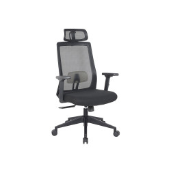 FOTEL OBROTOWY Q-058 CZARNY