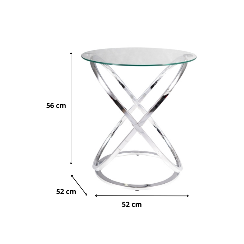 ŁAWA EOS C TRANSPARENTNY/CHROM FI 52