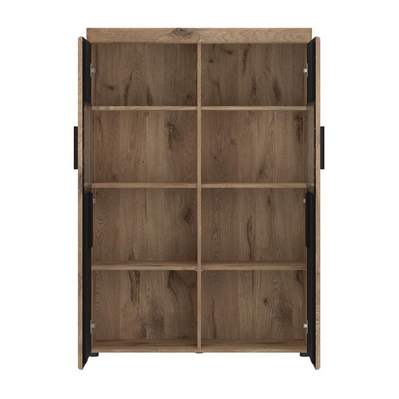 Witryna Grano GRNV03 Meble Wójcik Kolekcja Grano dąb