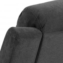Fotel rozkładany Vansbro szary ciemny