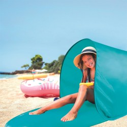 Namiot plażowy niebieski