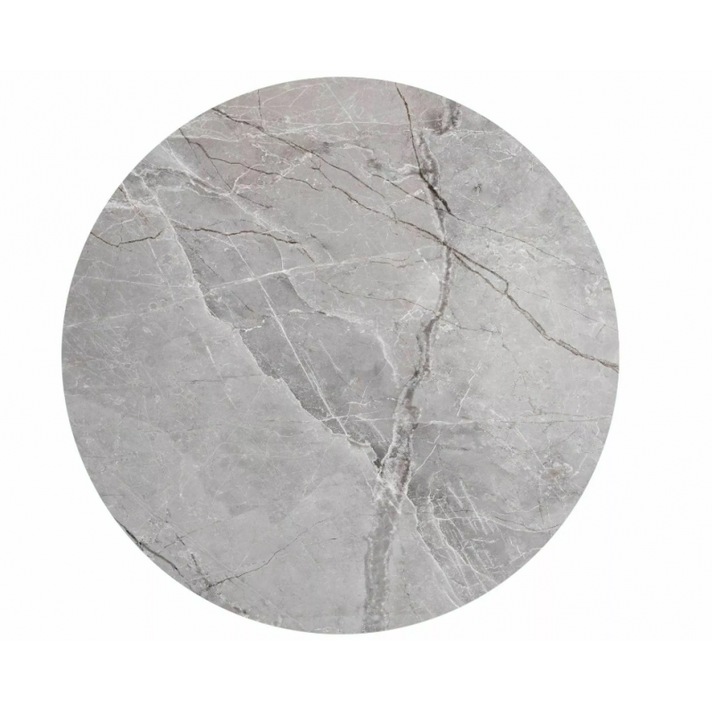 Okrągły stół Talia szary/czarny stelaż FI120