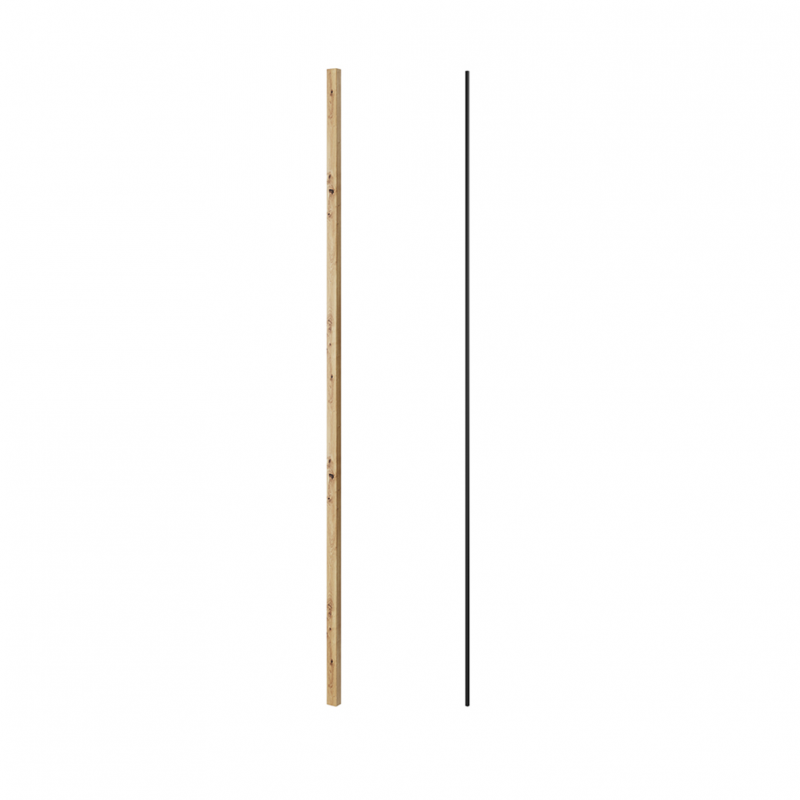 BED CONCEPT LED-BCBDA - oświetlenie BC z blendą - dąb artisan