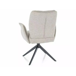 KRZESŁO WING BREGO CZARNY STELAŻ/J.BEŻ 31