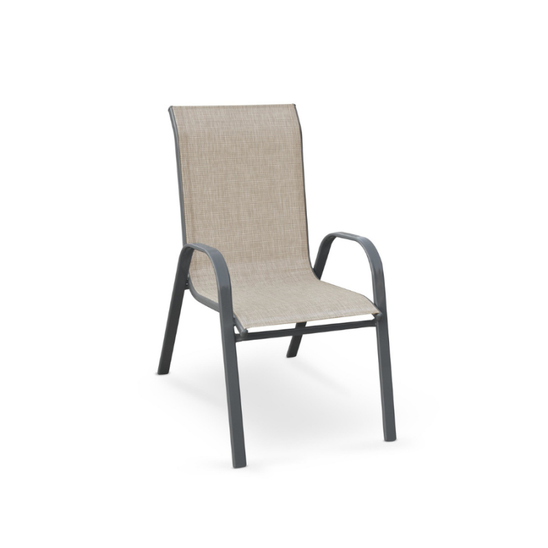 Krzesło ogrodowe Mosler popiel Krzesło ogrodowe Mosler popiel