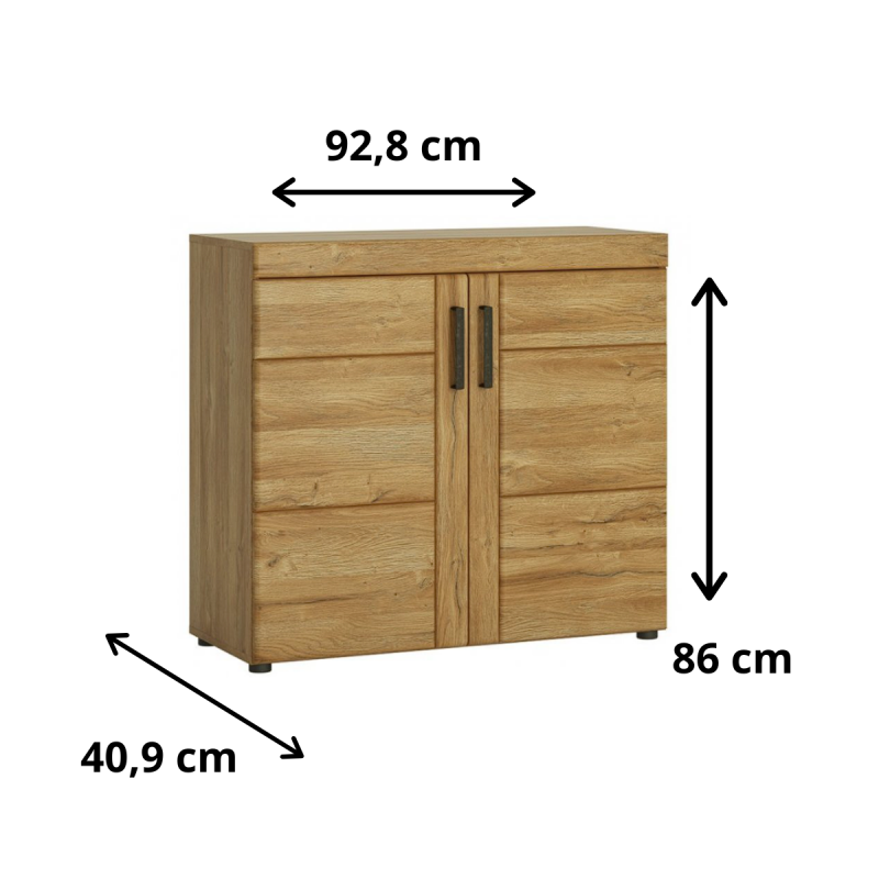 Komoda Cortina CNAK01 2D Meble W&oacute;jcik Kolekcja Cortina