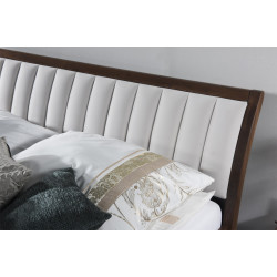 Łóżko z wezgłowiem Porti Typ 76 Szynaka Meble Kolekcja Porti