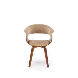 Krzesło z giętego drewna Venus beżowy/orzechowy