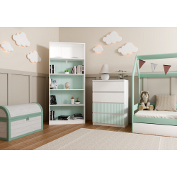 Komoda Malwa M4 ARTESO MINT Miętowy