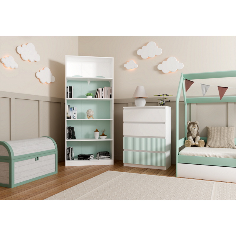 Komoda Malwa M4 ARTESO MINT Miętowy