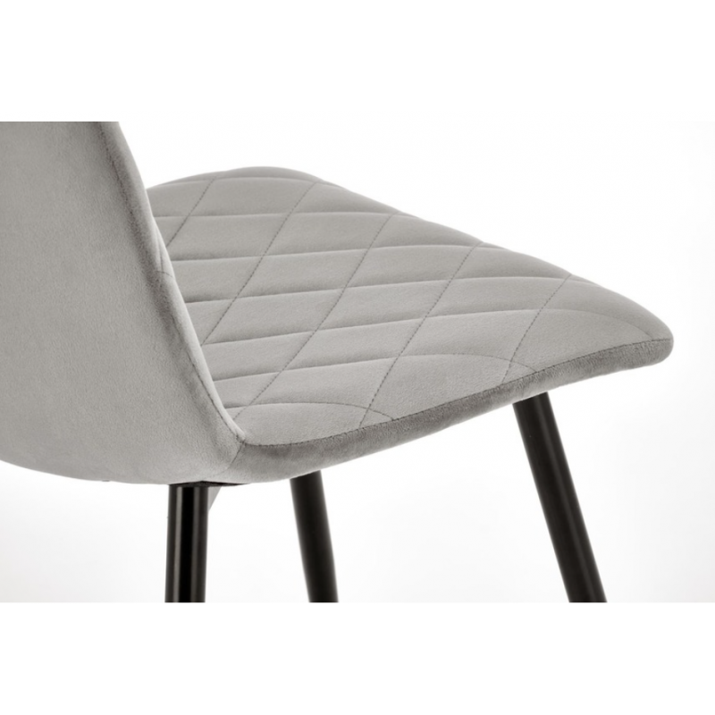 K525 krzesło popielaty