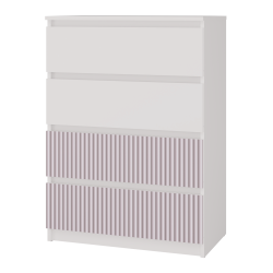 Komoda Malwa M4 ARTEO PINK Różowy Komoda Malwa M4 ARTEO PINK Różowy