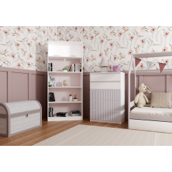 Komoda Malwa M5 ARTEO PINK Różowy