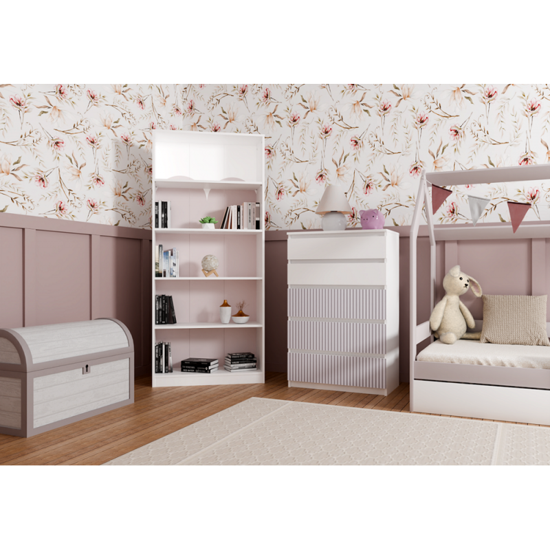 Komoda Malwa M5 ARTEO PINK Różowy