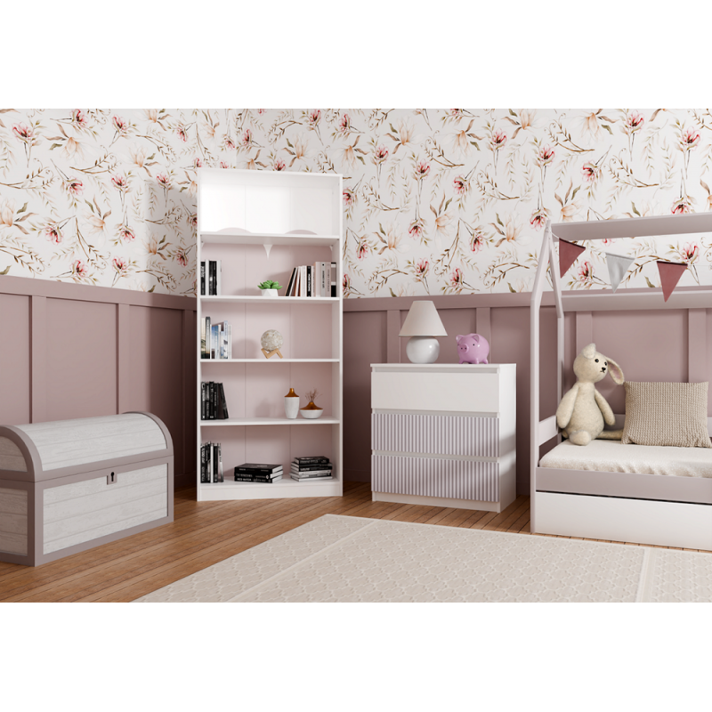 Komoda Malwa M3 ARTESO PINK Różowy