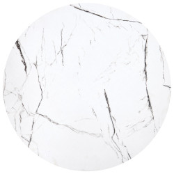 JAVA zestaw 2 ław, biały marmur / czarny