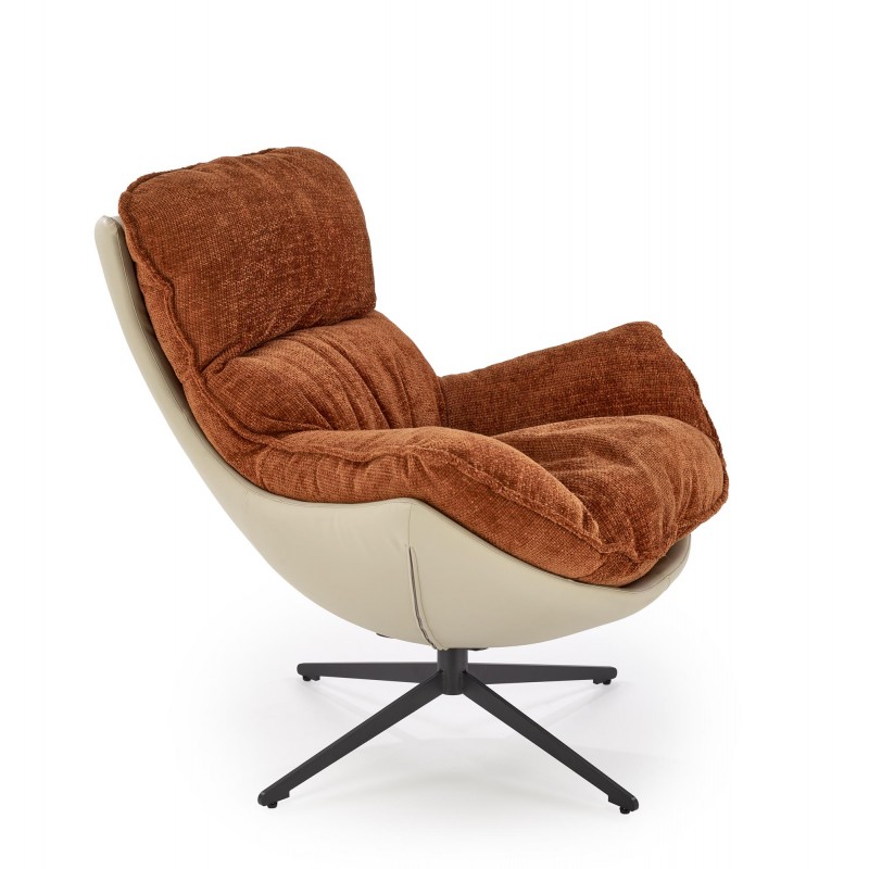 LOBSTER fotel wypoczynkowy cynamonowy