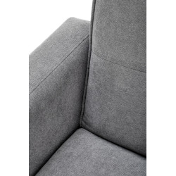 CORNELIUS sofa rozkładana z funkcją narożnika popiel