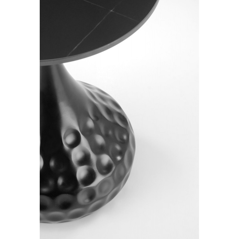 VERDE  ława czarny marmur / czarny