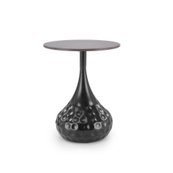 VERDE  ława czarny marmur / czarny VERDE  ława czarny marmur / czarny