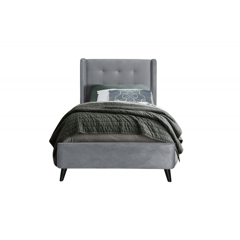 ESTELLA 90 cm łóżko  popielaty