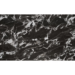 HILARIO stół rozkładany, blat - czarny marmur, nogi - czarny HILARIO stół rozkładany, blat - czarny marmur, nogi - czarny