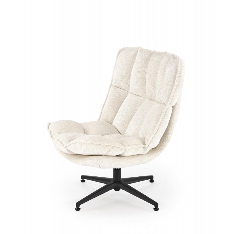 FOFANA fotel wypoczynkowy kremowy