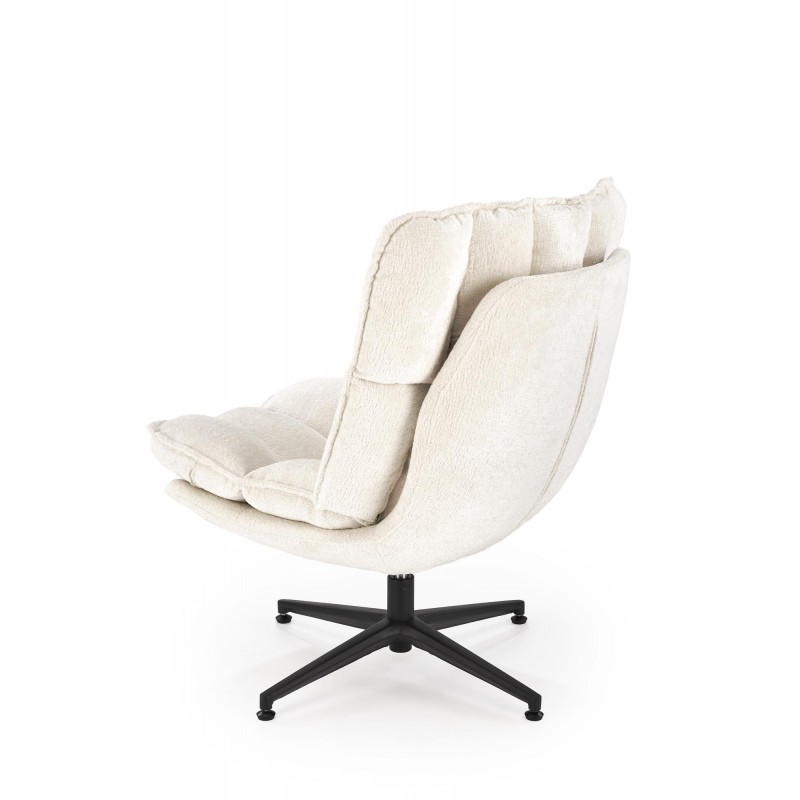 FOFANA fotel wypoczynkowy kremowy