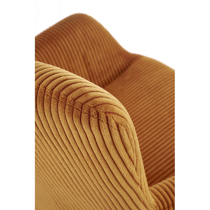 AMARO fotel wypoczynkowy, musztardowy