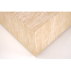 TRAVERTINO KWADRAT ława, trawertyn TRAVERTINO KWADRAT ława, trawertyn