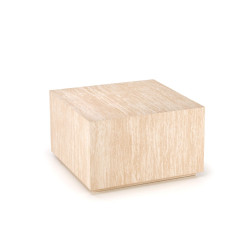 TRAVERTINO KWADRAT ława, trawertyn TRAVERTINO KWADRAT ława, trawertyn