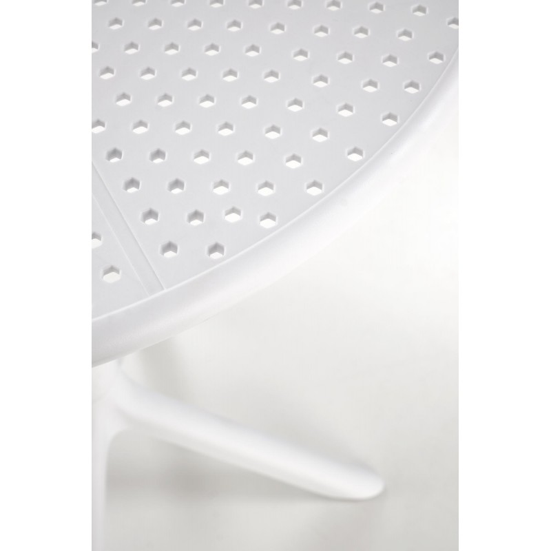 CALVO stół okrągły biały