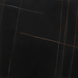 FELICIA ława stelaż - złoty, blat - czarny marmur