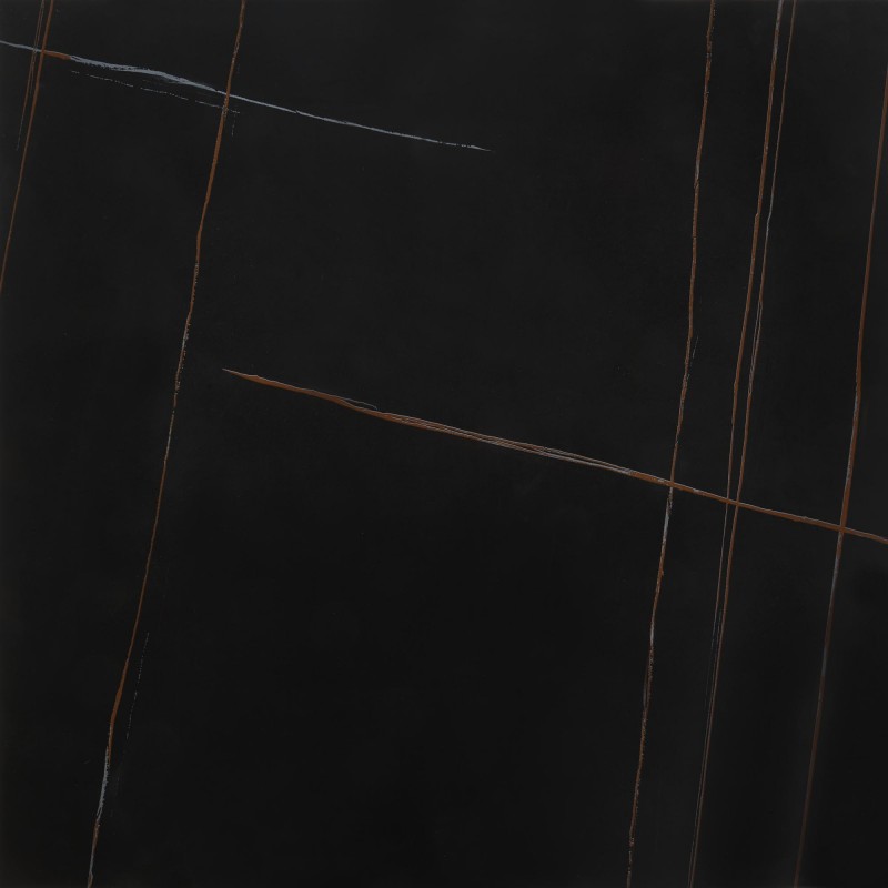 FELICIA ława stelaż - złoty, blat - czarny marmur