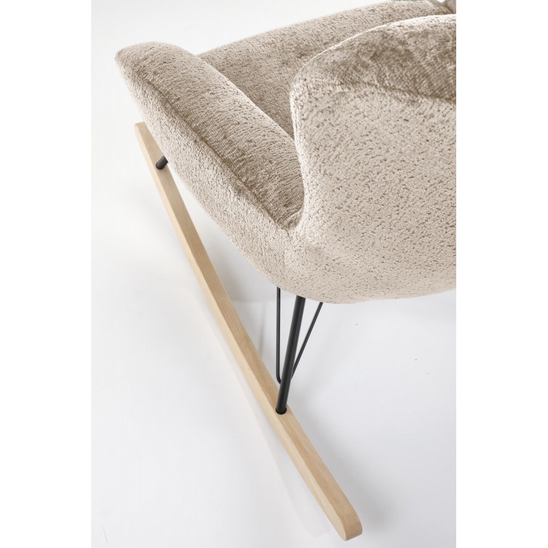 CASTRO fotel wypoczynkowy beżowy