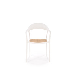 K530 krzesło biały / naturalny