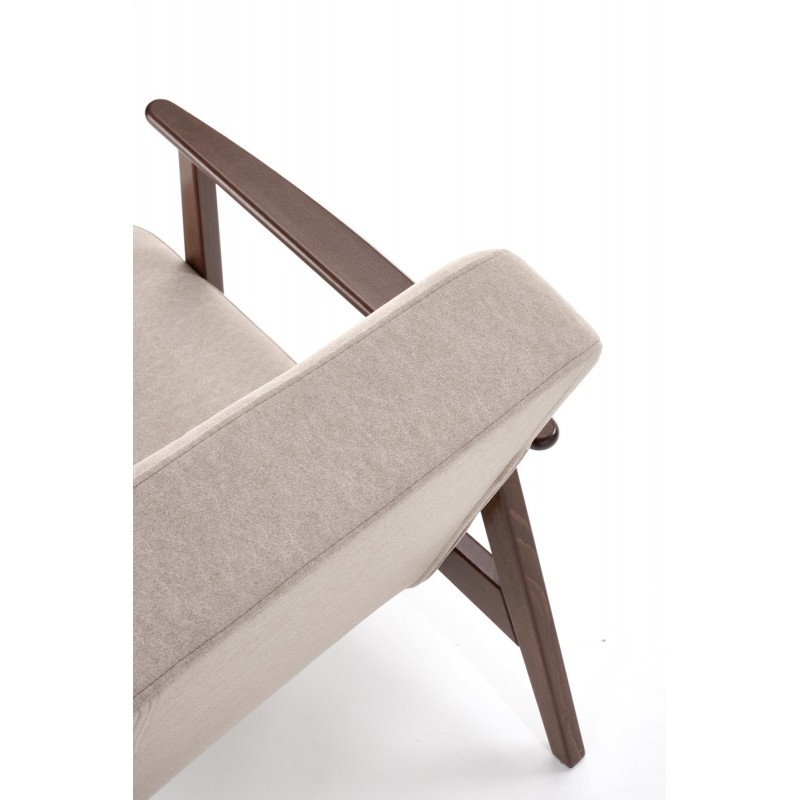 MILANO 1S fotel - beżowy tap. Castel 15