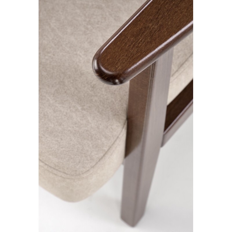 MILANO 1S fotel - beżowy tap. Castel 15