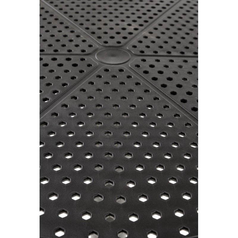 CALVO stół okrągły czarny