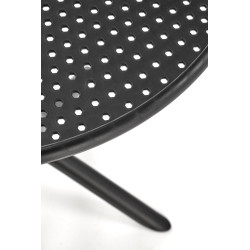 CALVO stół okrągły czarny CALVO stół okrągły czarny