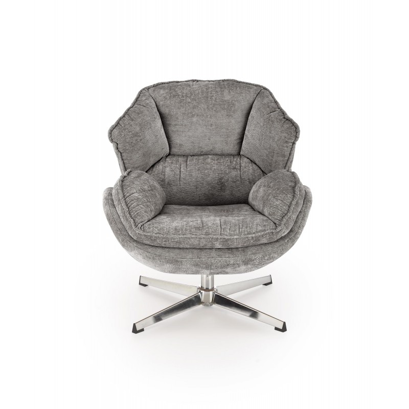 GUIDO fotel wypoczynkowy popielaty