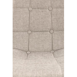 K316 krzesło tapicerka - beżowa, nogi - dąb miodowy