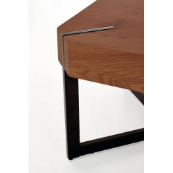 LAVIDA ława orzechowy / czarny