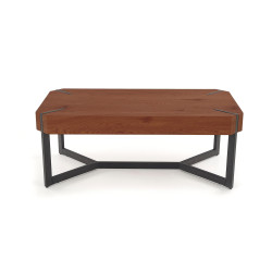 LAVIDA ława orzechowy / czarny