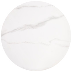 MERCURY 3 zestaw 2 ław, zestaw 2 ław, kolor: biały marmur / złoty